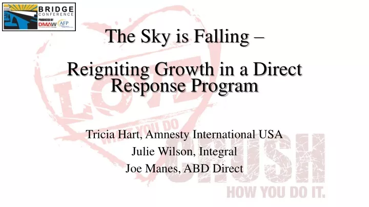 the sky is falling reigniting growth in a direct