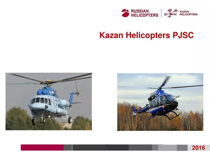 kazan helicopters pjsc
