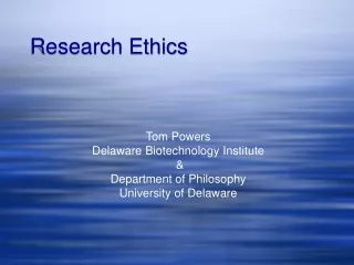 Research Ethics