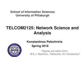 TELCOM2125: Network Science and Analysis