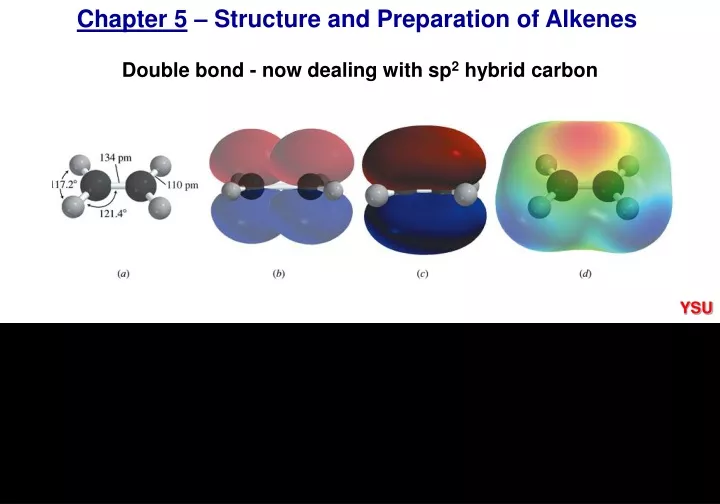 chapter 5 structure and preparation of alkenes