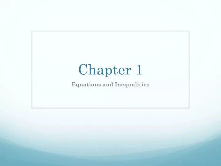 chapter 1