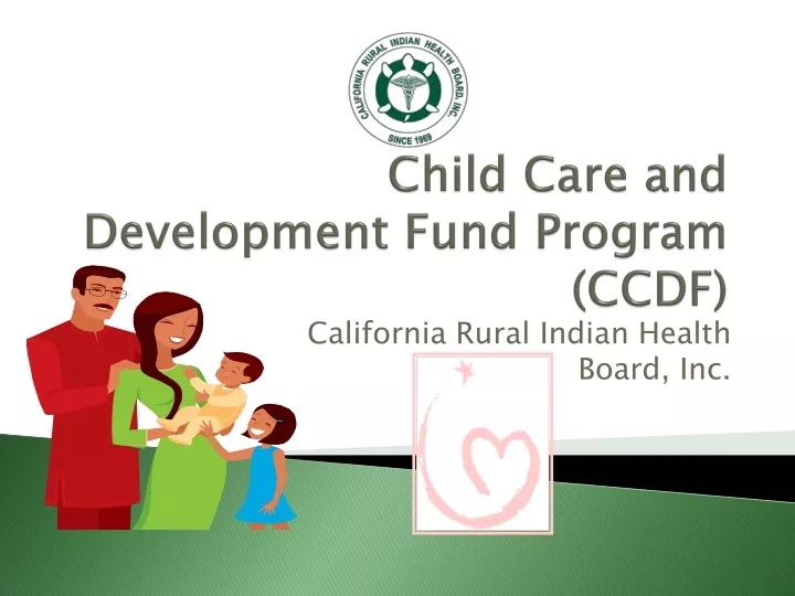 child care and development fund program ccdf