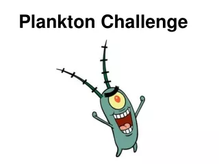 Plankton Challenge