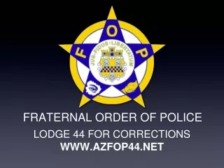 FRATERNAL ORDER OF POLICE