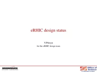 eRHIC design status