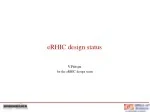 eRHIC Design Status: Electron-Hadron Interaction Points and Detectors - slide 1