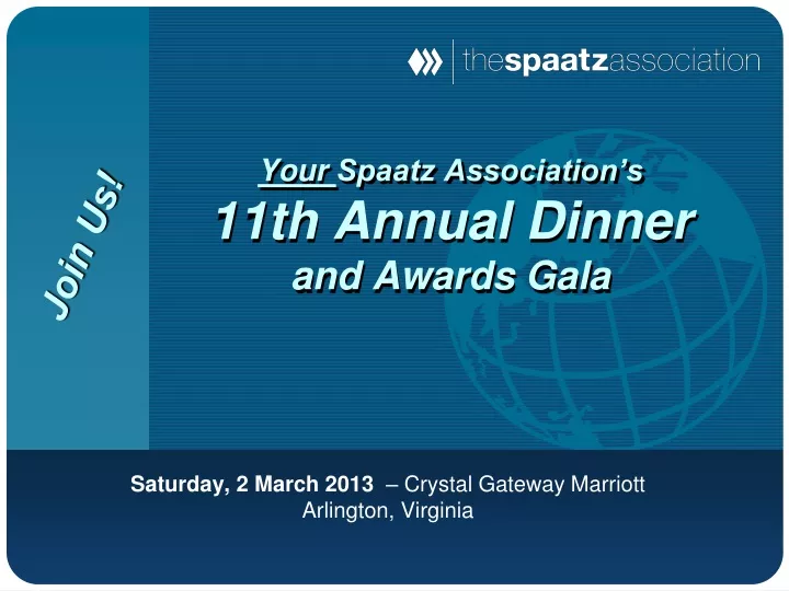 your spaatz association s 11th annual dinner and awards gala