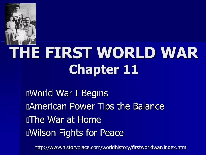 the first world war chapter 11