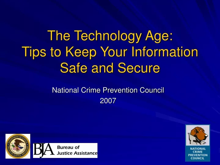the technology age tips to keep your information safe and secure