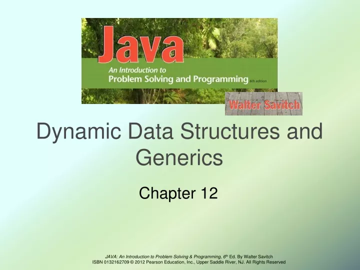 dynamic data structures and generics