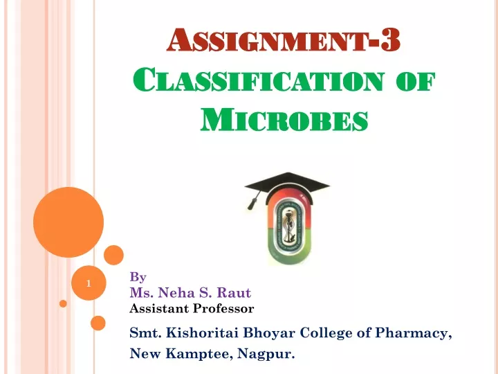 assignment 3 classification of microbes