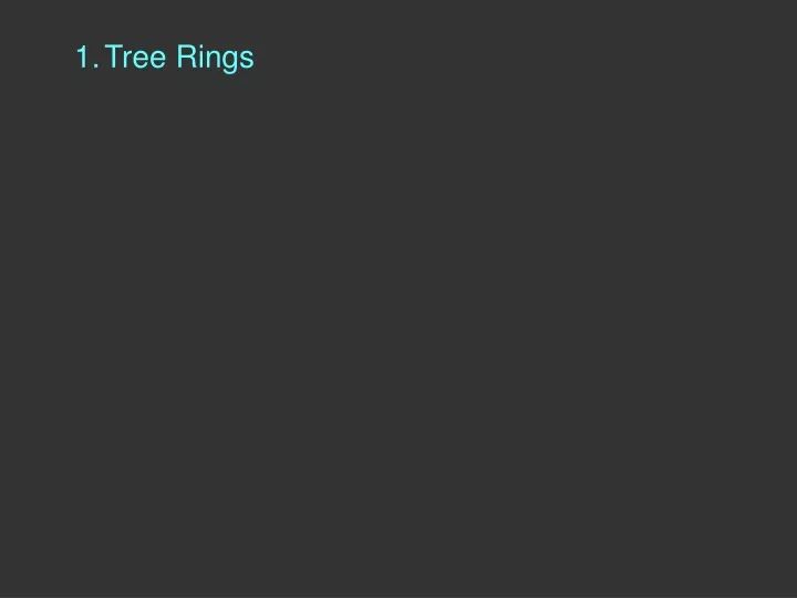 tree rings