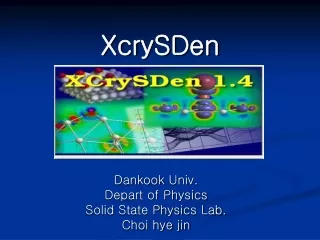 XcrySDen