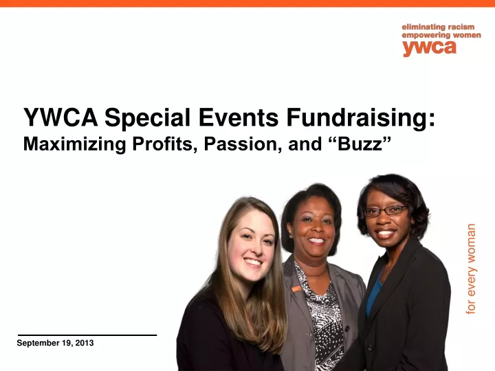ywca special events fundraising maximizing