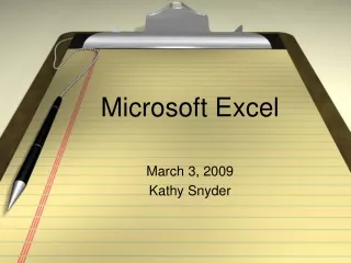 Microsoft Excel