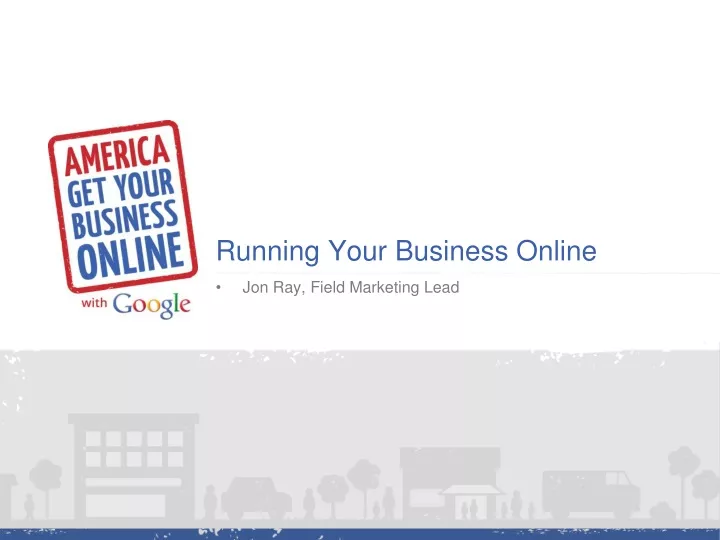 running your business online
