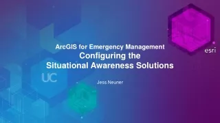 arcgis for emergency management configuring the situational awareness solutions