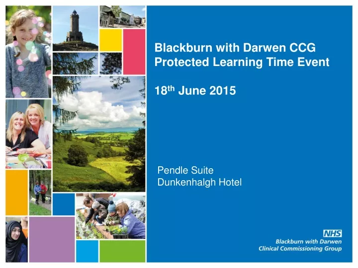 blackburn with darwen ccg protected learning time