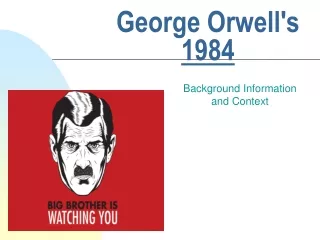 George Orwell's  1984
