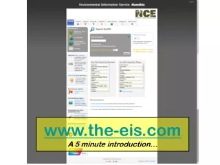 the-eis A 5 minute introduction…
