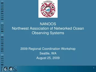 NANOOS Northwest Association of Networked Ocean Observing Systems