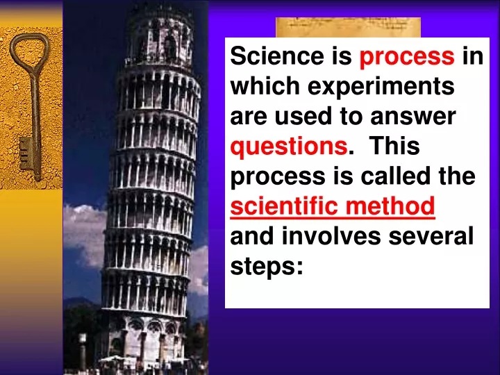 science is process in which experiments are used