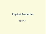 Physical Properties - slide 1