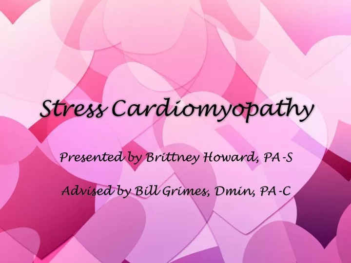 stress cardiomyopathy