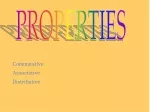 PROPERTIES - slide 1
