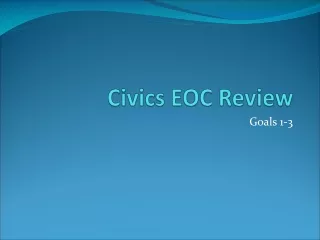 Civics EOC Review