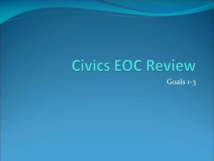 civics eoc review