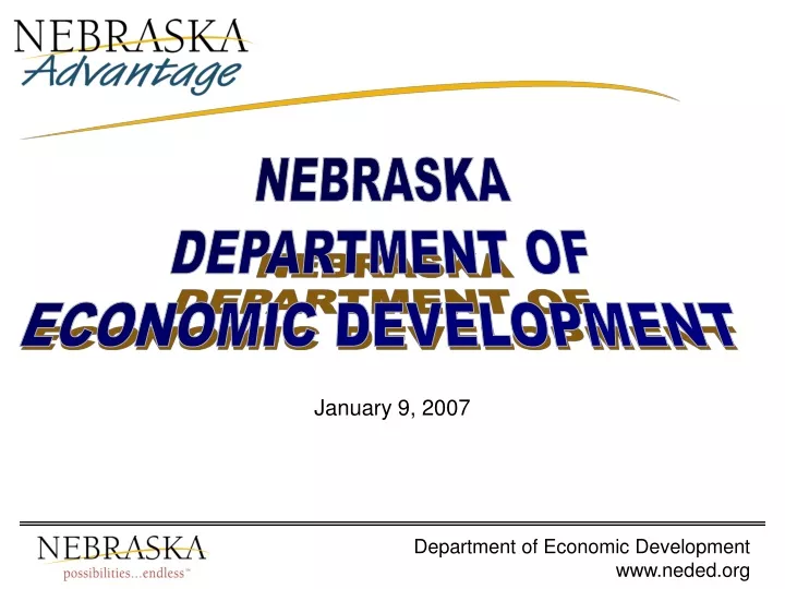 nebraska department of economic development