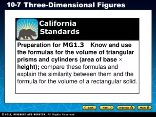 California  	   Standards