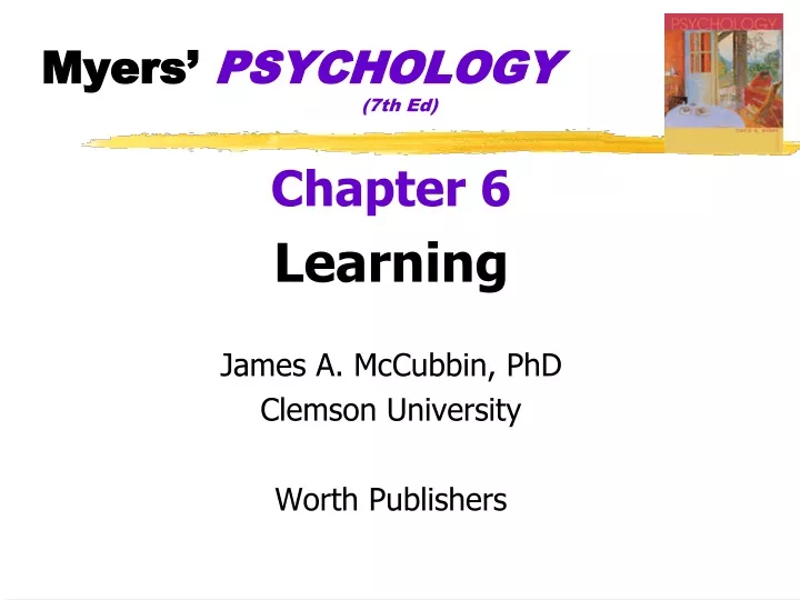 myers psychology 7th ed