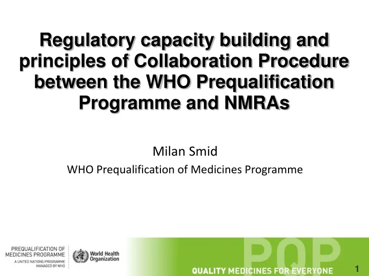 regulatory capacity building and principles