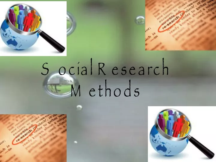 social research methods