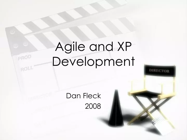 agile and xp development