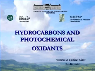 HYDROCARBONS AND PHOTOCHEMICAL OXIDANTS