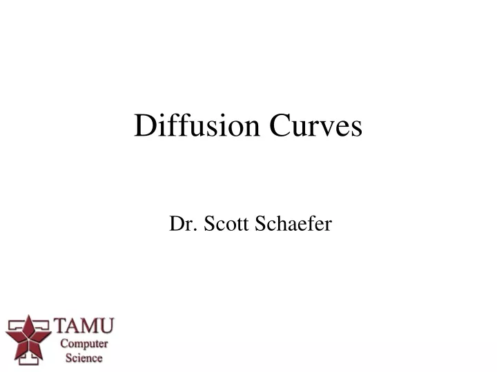 diffusion curves