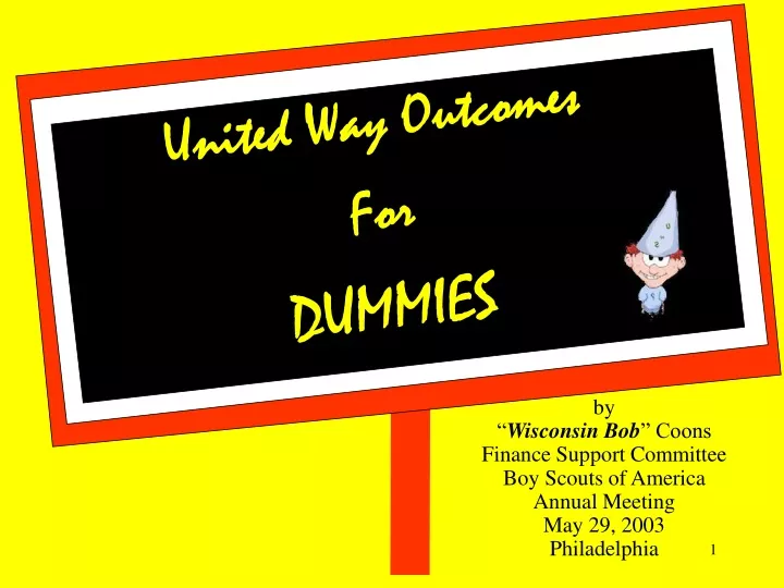 united way outcomes for dummies
