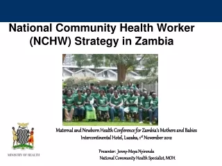 National Community Health Worker (NCHW) Strategy in Zambia