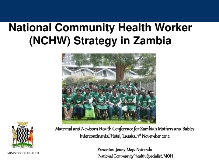 national community health worker nchw strategy