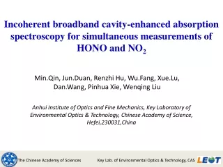 Min.Qin, Jun.Duan, Renzhi Hu, Wu.Fang, Xue.Lu, Dan.Wang, Pinhua Xie, Wenqing Liu