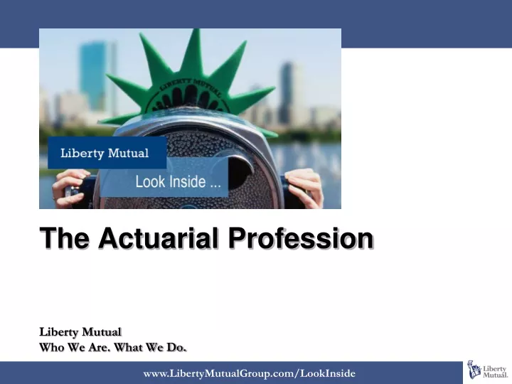 the actuarial profession