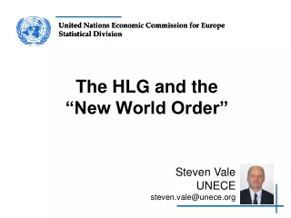 The HLG and the “New World Order”