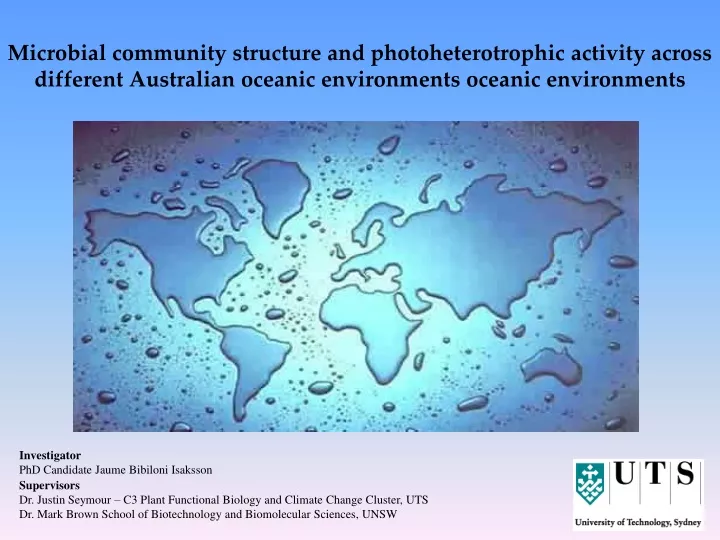 microbial community structure