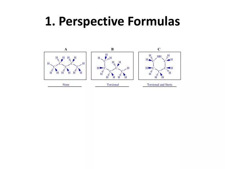 1 perspective formulas