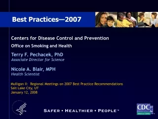 Best Practices—2007