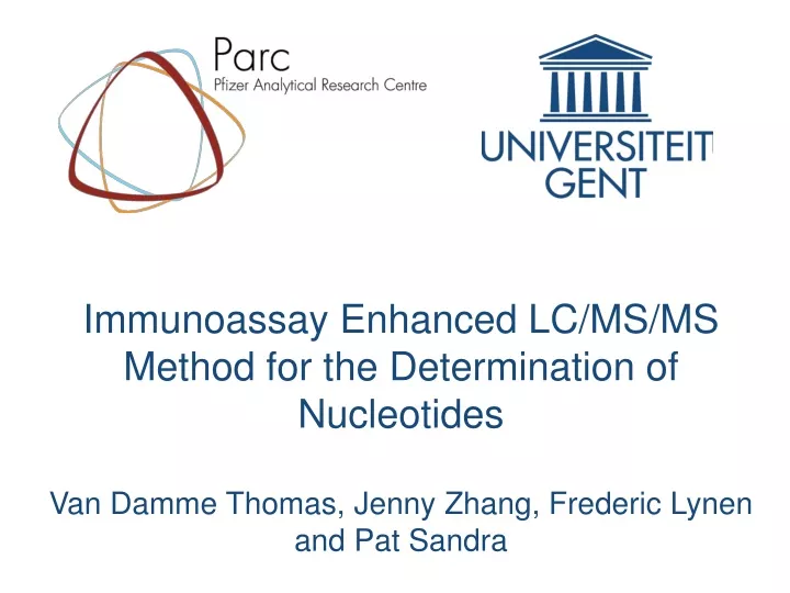 immunoassay enhanced lc ms ms method